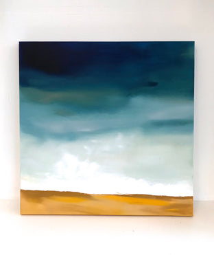 Original art for sale at UGallery.com | Omaha by Sarah Parsons | $1,000 | oil painting | 24' h x 24' w | photo 2