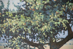 Original art for sale at UGallery.com | Wild Apple Tree by Stefan Conka | $1,325 | oil painting | 27.5' h x 31.4' w | photo 4