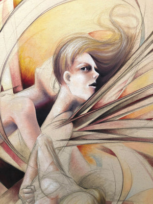 Original art for sale at UGallery.com | The Morrigan by Sumner Crenshaw | $1,350 | oil painting | 38' h x 30' w | photo 4