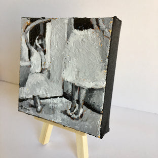 Dancing Together by Nava Lundy |  Side View of Artwork 