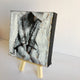 Original art for sale at UGallery.com | She is Unwavering by Nava Lundy | $75 | acrylic painting | 4' h x 4' w | thumbnail 2