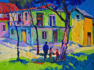 Landscape with Old Green House by Suren Nersisyan |  Artwork Main Image 