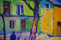 Original art for sale at UGallery.com | Landscape with Old Green House by Suren Nersisyan | $950 | oil painting | 18' h x 24' w | thumbnail 4