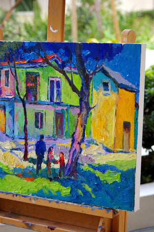 Landscape with Old Green House by Suren Nersisyan |  Context View of Artwork 
