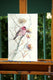 Original art for sale at UGallery.com | House Finch in the Field (Vertical) by Suren Nersisyan | $300 | watercolor painting | 13.9' h x 9' w | thumbnail 3