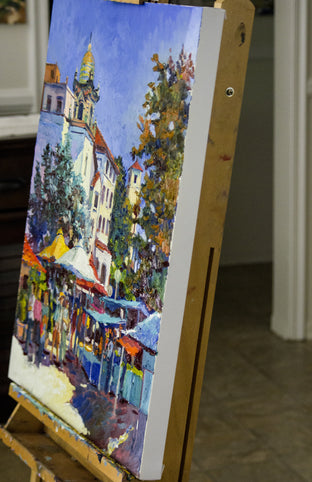 Mexican Market in Los Angeles, Union Station, Midday by Suren Nersisyan |  Side View of Artwork 
