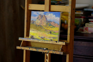 Original art for sale at UGallery.com | Sunny Day, Landscape in Arizona by Suren Nersisyan | $300 | oil painting | 9' h x 12' w | photo 4