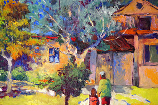Summer Day, Nostalgia by Suren Nersisyan |  Side View of Artwork 