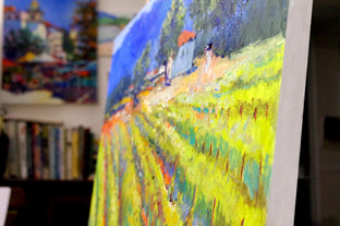 Original art for sale at UGallery.com | Vineyard in Napa Valley by Suren Nersisyan | $1,000 | oil painting | 24' h x 36' w | photo 4