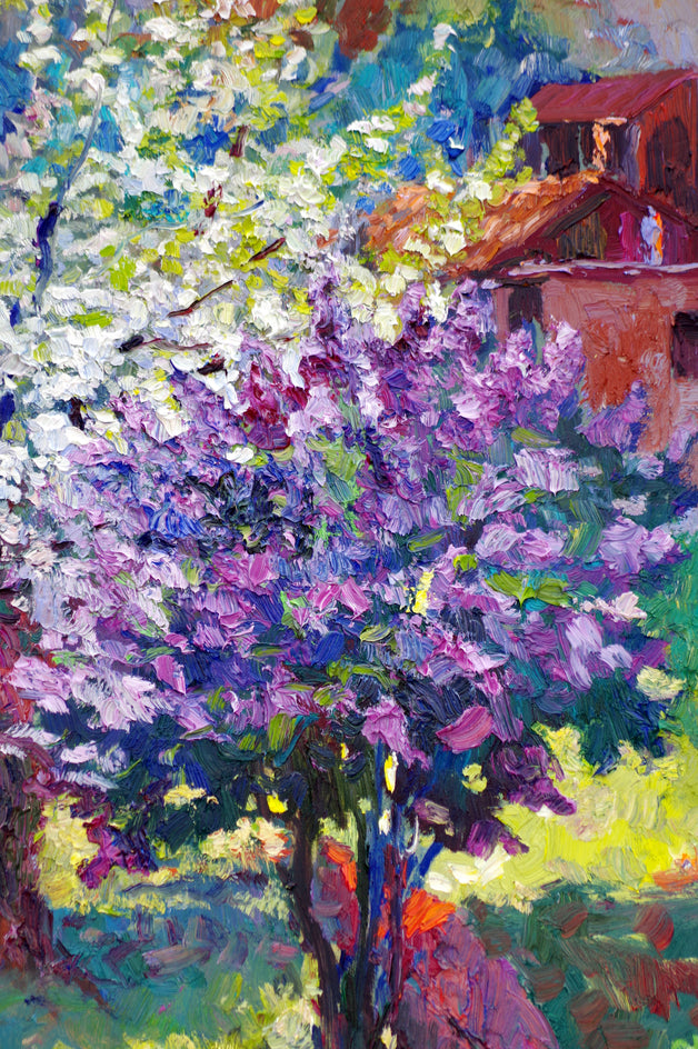 Spring Blossom by Suren Nersisyan |  Closeup View of Artwork 