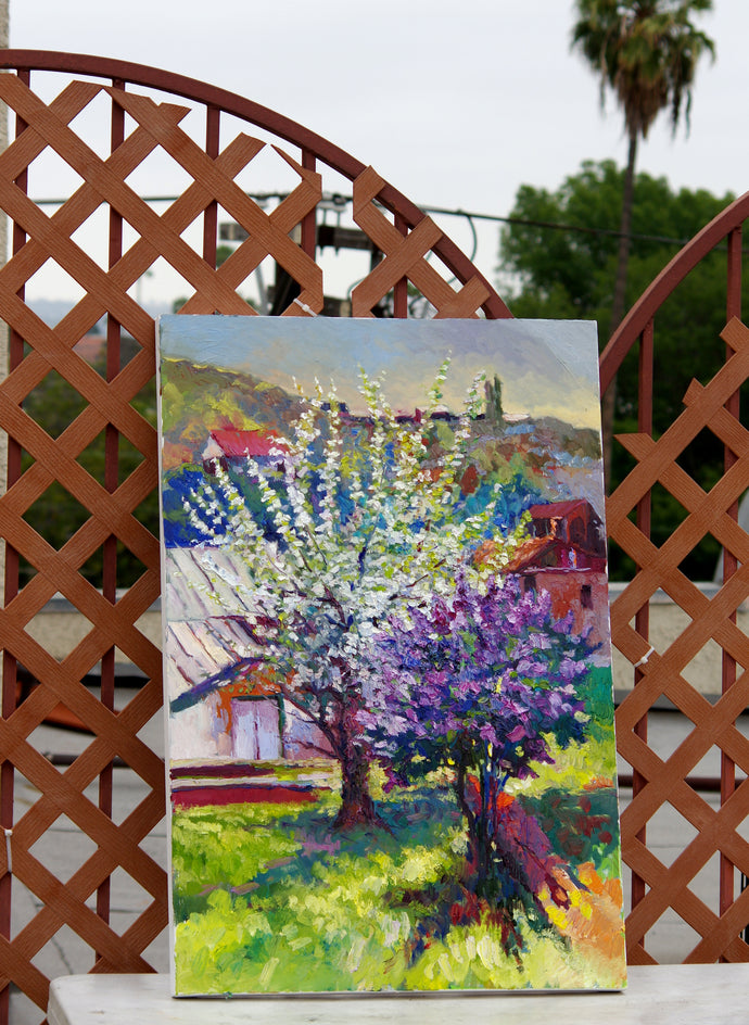 Spring Blossom by Suren Nersisyan |  Context View of Artwork 