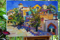 Original art for sale at UGallery.com | Sunny Day, Street in Puerto Vallarta, Mexico by Suren Nersisyan | $1,800 | oil painting | 24' h x 36' w | thumbnail 2