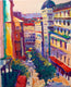 Original art for sale at UGallery.com | Street View in Paris by Suren Nersisyan | $475 | oil painting | 20' h x 16' w | thumbnail 1