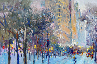 Early Winter Evening in New York, Flatiron Building by Suren Nersisyan |  Context View of Artwork 