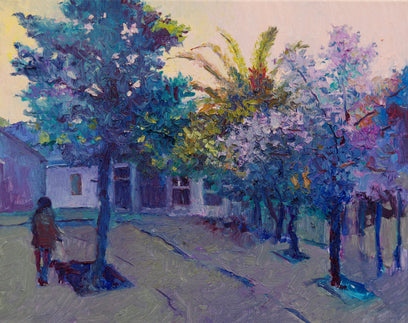 Purple Evening in California by Suren Nersisyan | Artwork Main Image