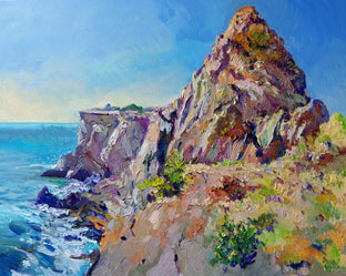 Malibu Rock, Southwestern Landscape, Noon by Suren Nersisyan |  Artwork Main Image 