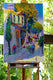 Original art for sale at UGallery.com | Street in Old Greek Town by Suren Nersisyan | $1,100 | oil painting | 36' h x 24' w | thumbnail 3