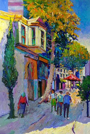 Street in Old Greek Town by Suren Nersisyan |  Artwork Main Image 
