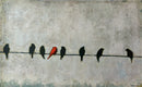 Original art for sale at UGallery.com | Imposter by Sally Adams | $3,150 | acrylic painting | 30' h x 48' w | thumbnail 1