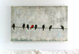 Original art for sale at UGallery.com | Imposter by Sally Adams | $3,150 | acrylic painting | 30' h x 48' w | thumbnail 3