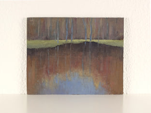 Original art for sale at UGallery.com | A Meadow in a Forest by Ingo Ulrich | $300 | oil painting | 7.9' h x 9.8' w | photo 3