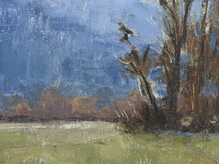Original art for sale at UGallery.com | First Snow by Ingo Ulrich | $300 | oil painting | 7.9' h x 9.8' w | photo 4