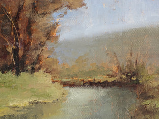 Original art for sale at UGallery.com | FrŸhlingstag by Ingo Ulrich | $375 | oil painting | 9.5' h x 11.8' w | photo 4