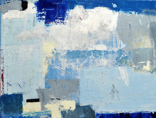 Original art for sale at UGallery.com | Inner Calm by Julie Weaverling | $1,000 | mixed media artwork | 30' h x 40' w | photo 2