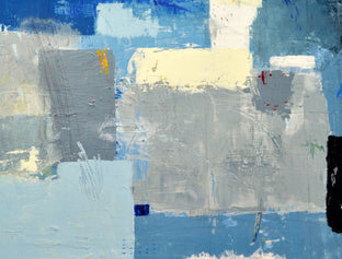 Original art for sale at UGallery.com | Inner Calm by Julie Weaverling | $1,000 | mixed media artwork | 30' h x 40' w | photo 3