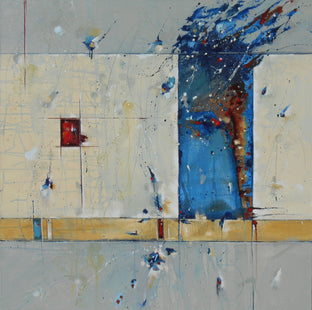 Original art for sale at UGallery.com | Integral Response by Cynthia Ligeros | $3,350 | oil painting | 36' h x 36' w | photo 1