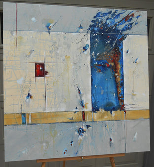 Original art for sale at UGallery.com | Integral Response by Cynthia Ligeros | $3,350 | oil painting | 36' h x 36' w | photo 3