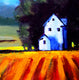 Original art for sale at UGallery.com | In the Country by Nancy Merkle | $850 | acrylic painting | 24' h x 20' w | thumbnail 4