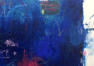Original art for sale at UGallery.com | Into the Deep by Julie Weaverling | $1,080 | mixed media artwork | 30' h x 40' w | photo 3