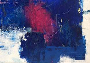 Original art for sale at UGallery.com | Into the Deep by Julie Weaverling | $1,080 | mixed media artwork | 30' h x 40' w | photo 4