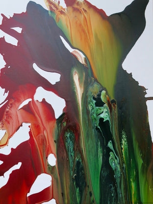 Original art for sale at UGallery.com | Into the Woods by Krispen Spencer | $2,450 | acrylic painting | 40' h x 30' w | photo 1