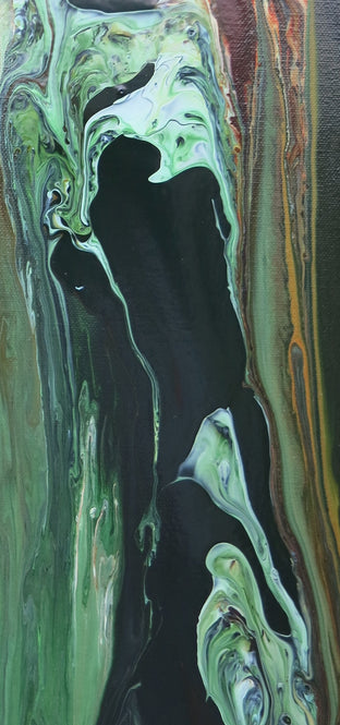 Original art for sale at UGallery.com | Into the Woods by Krispen Spencer | $2,450 | acrylic painting | 40' h x 30' w | photo 4