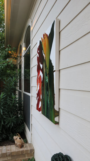 Original art for sale at UGallery.com | Into the Woods by Krispen Spencer | $2,450 | acrylic painting | 40' h x 30' w | photo 2