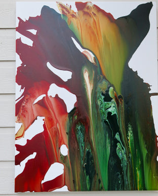Original art for sale at UGallery.com | Into the Woods by Krispen Spencer | $2,450 | acrylic painting | 40' h x 30' w | photo 3