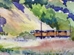 Original art for sale at UGallery.com | In View by Catherine McCargar | $575 | watercolor painting | 12' h x 16' w | thumbnail 4