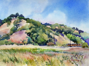 Original art for sale at UGallery.com | In View by Catherine McCargar | $575 | watercolor painting | 12' h x 16' w | photo 1