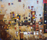 Original art for sale at UGallery.com | Irrational Drives by Leslie Ann Butler | $2,200 | acrylic painting | 30' h x 36' w | thumbnail 1
