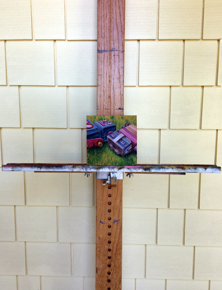 I See a Rabbit Smoking a Cigar! by Diane Flick |  Context View of Artwork 