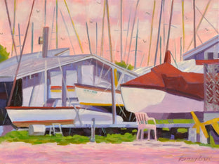 Island Boat Yard by Fernando Soler |  Artwork Main Image 