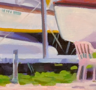Island Boat Yard by Fernando Soler |  Context View of Artwork 