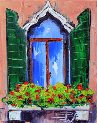 Original art for sale at UGallery.com | A Day in Italy by Lisa Elley | $325 | oil painting | 10' h x 8' w | photo 1