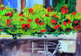 Original art for sale at UGallery.com | A Day in Italy by Lisa Elley | $325 | oil painting | 10' h x 8' w | thumbnail 4