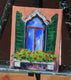 Original art for sale at UGallery.com | A Day in Italy by Lisa Elley | $325 | oil painting | 10' h x 8' w | thumbnail 2