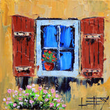Original art for sale at UGallery.com | A Summer in Italy by Lisa Elley | $350 | oil painting | 10' h x 10' w | thumbnail 4