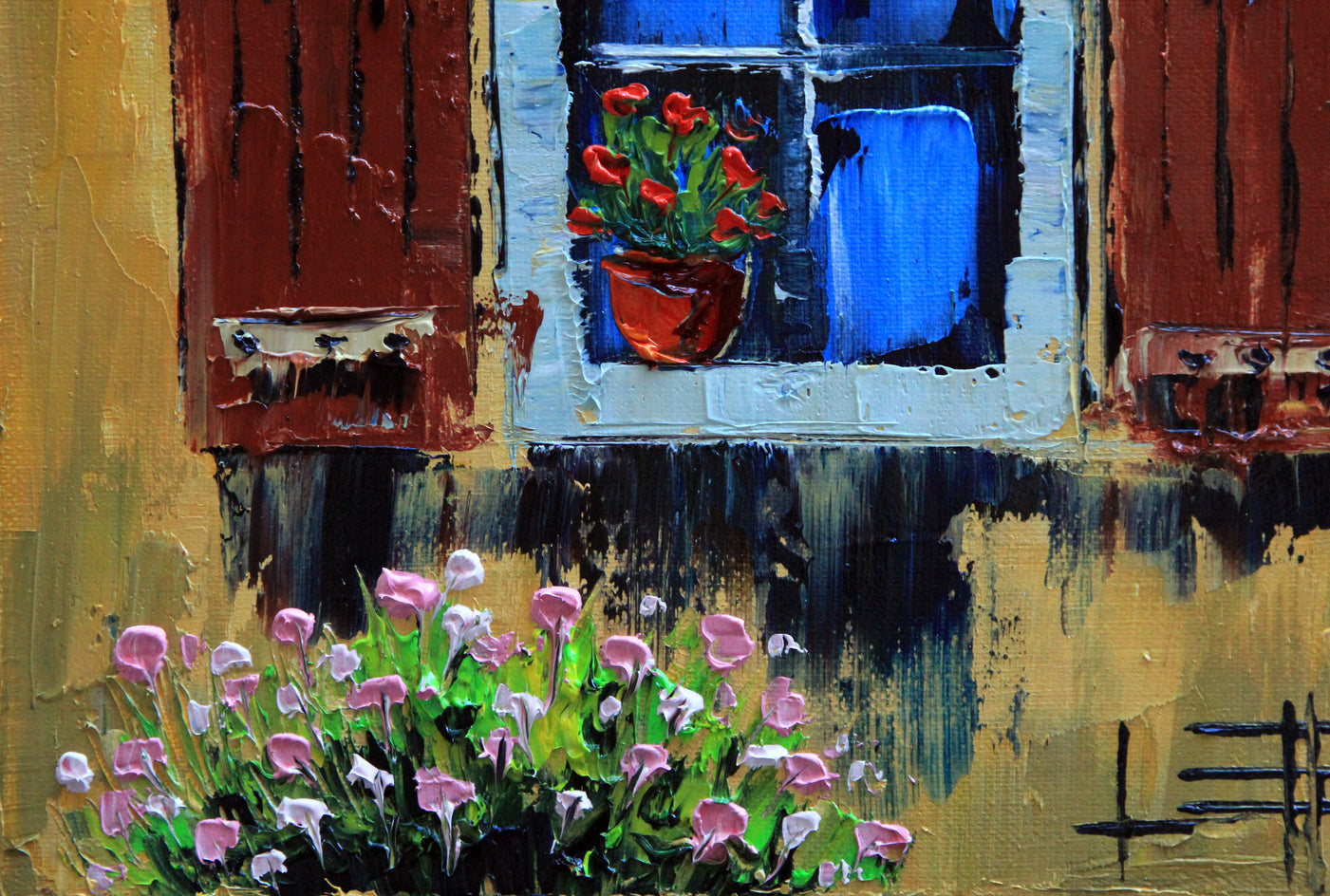 A Summer in Italy by Lisa Elley |  Context View of Artwork 