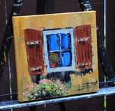 Original art for sale at UGallery.com | A Summer in Italy by Lisa Elley | $350 | oil painting | 10' h x 10' w | thumbnail 1